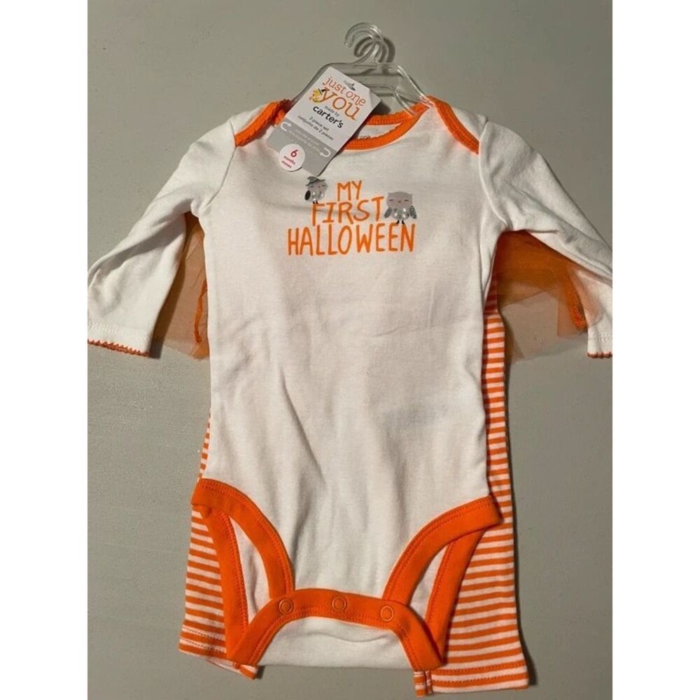 Carters My First Halloween 2pc outfit infant 6months girls